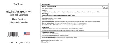 236.6 mL Label (Fda Label Kelpure 70 (057) 20 05)